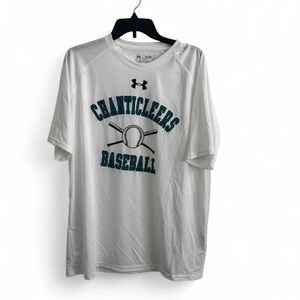 Under Armour White Chanticleers Baseball Tee NWT